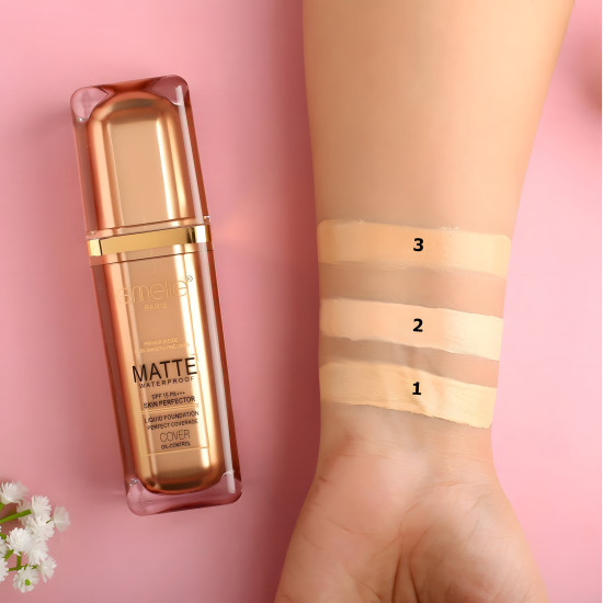 Emelie Paris Matte Waterproof Skin Perfector Foundation
